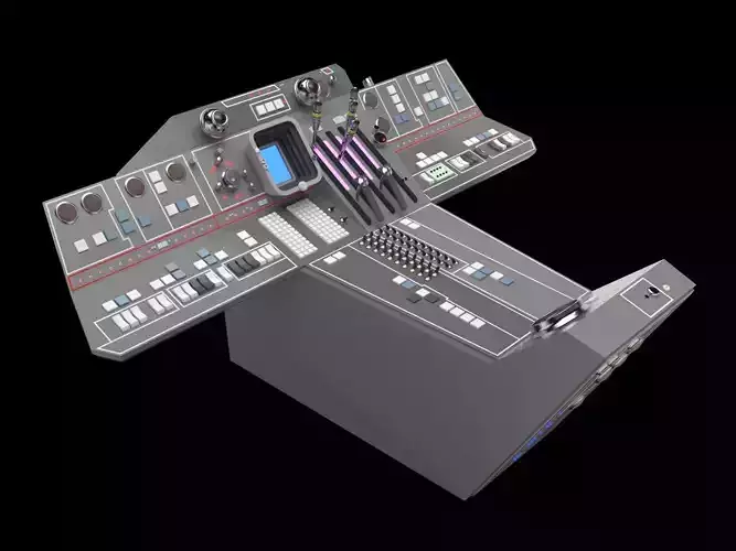 falcon cockpit console
