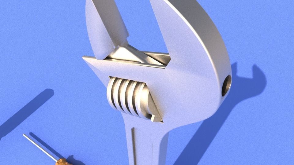 Basic tools collection 3D model_5