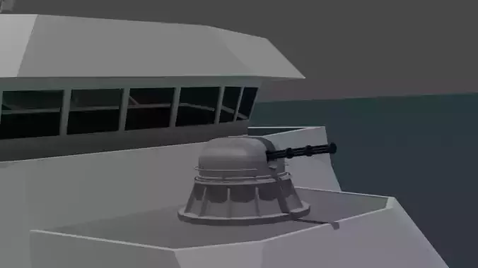 ak-630 3D model cannon