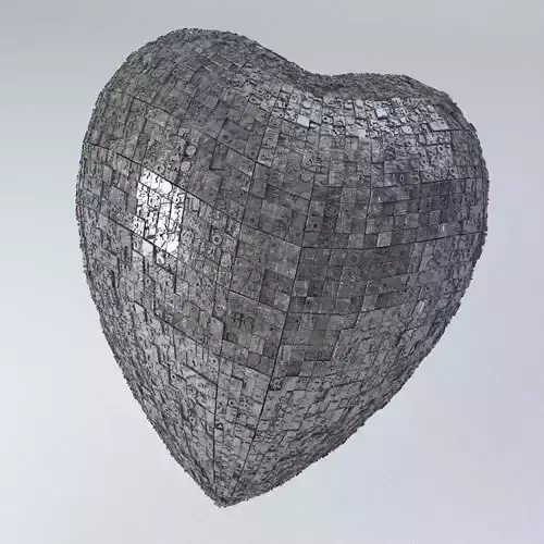 Sci-Fi Shapes The Metal Heart