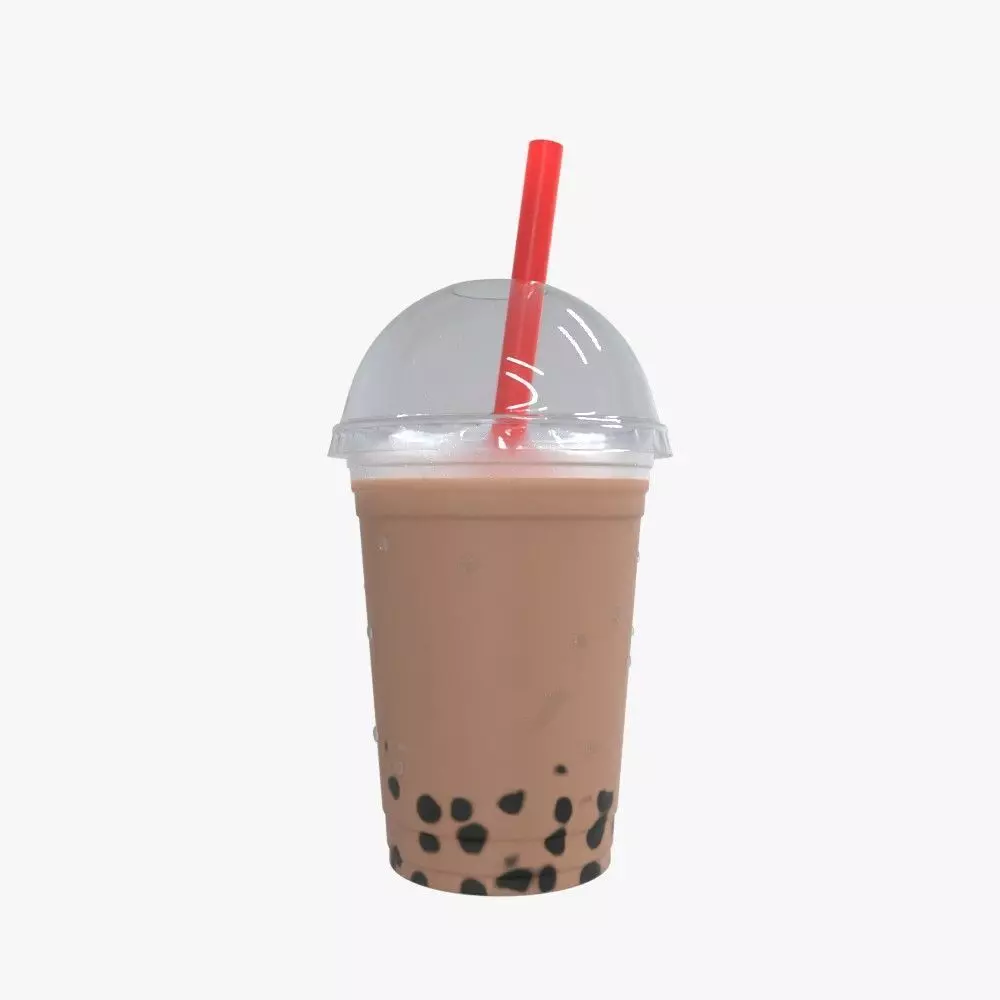 Bubble tea 3D model