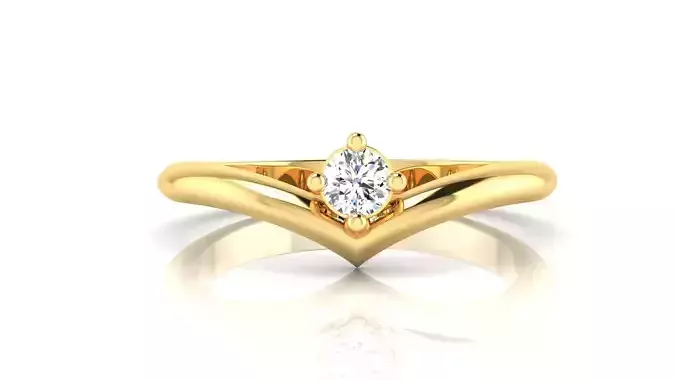 Ring M39 The luxury female ring with gems wedding