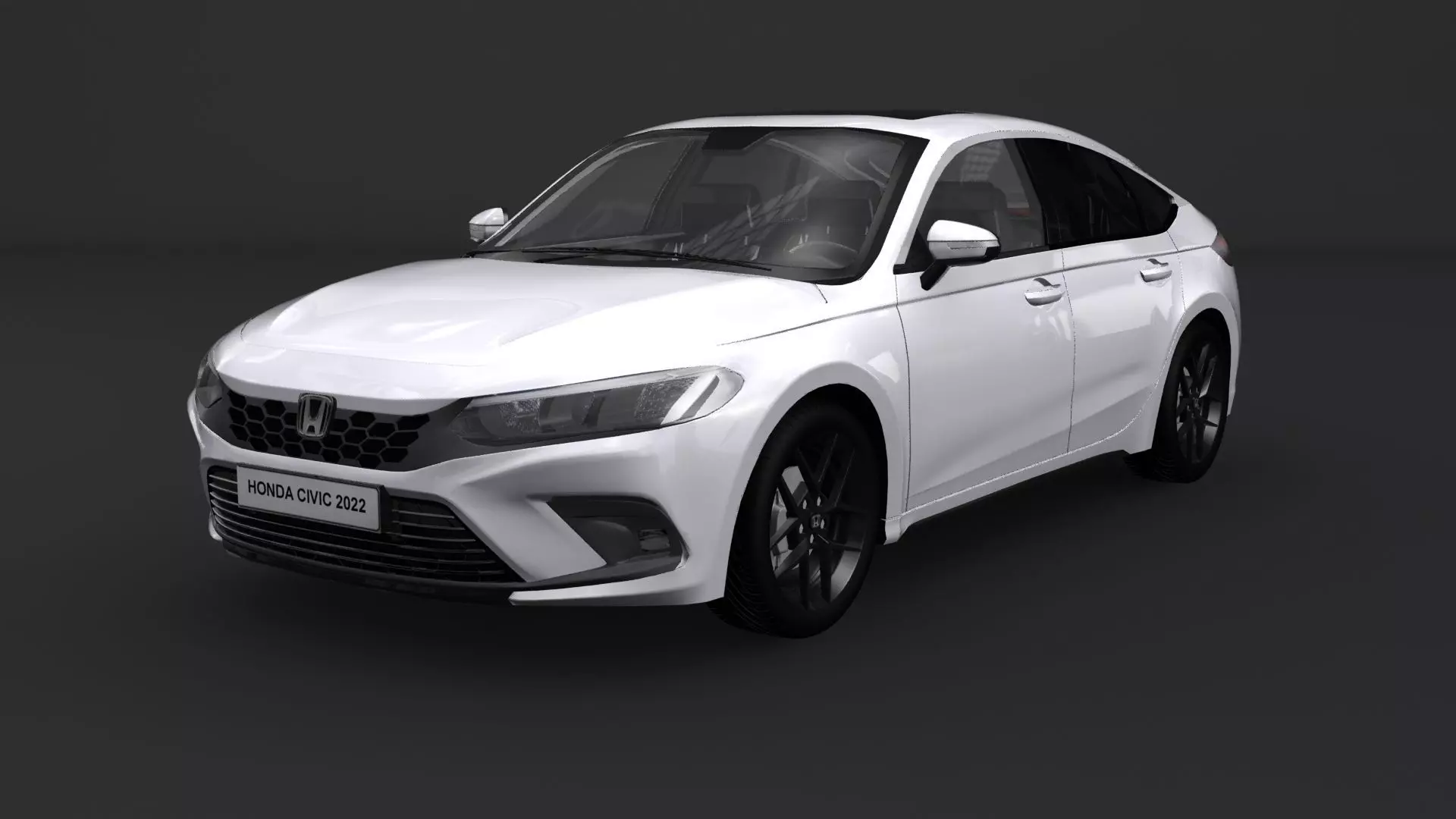 Honda Civic 2022 3D model