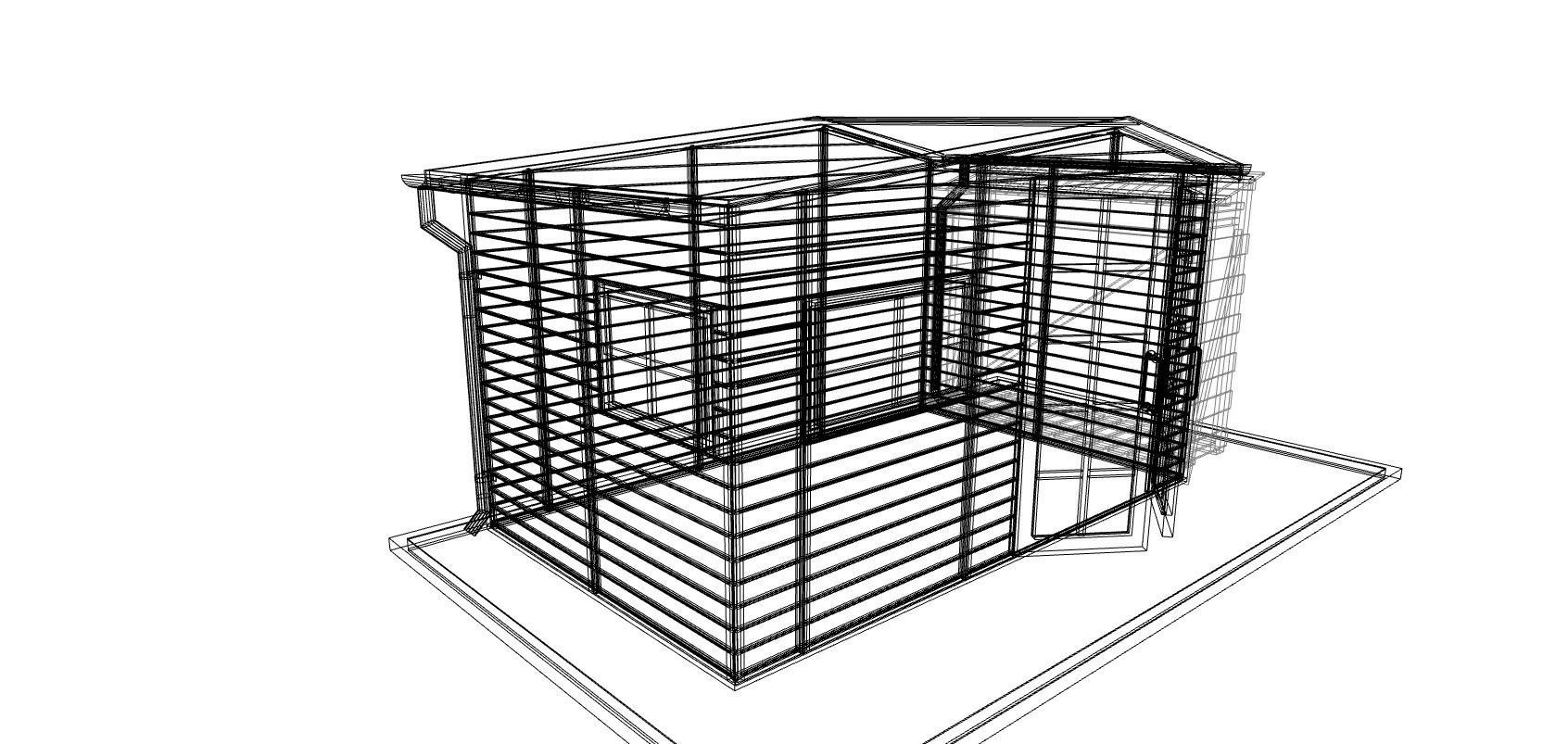 bower garden house 3d model sketchup and many other 3D model_11