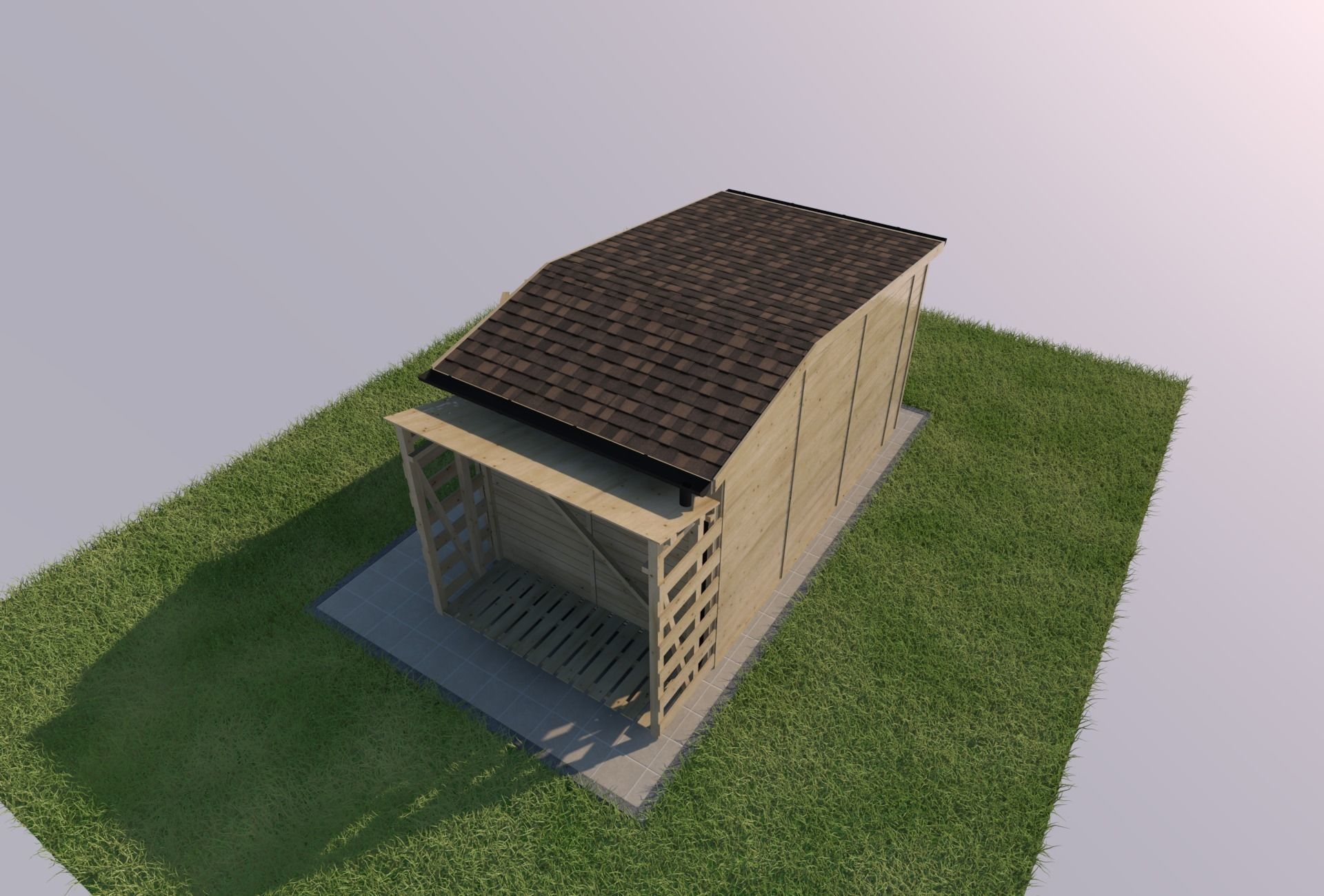 bower garden house 3d model sketchup and many other 3D model_7