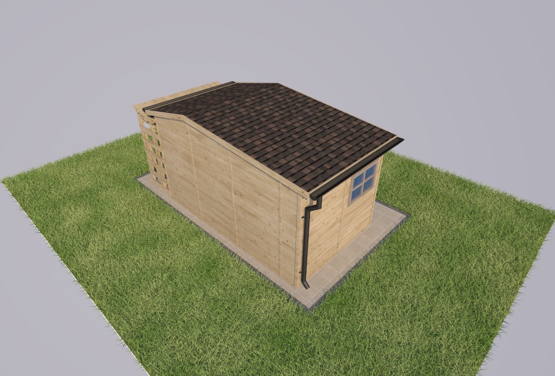 bower garden house 3d model sketchup and many other 3D model_8