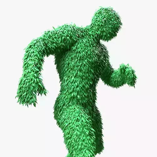 Human Topiary Garden Sculptures