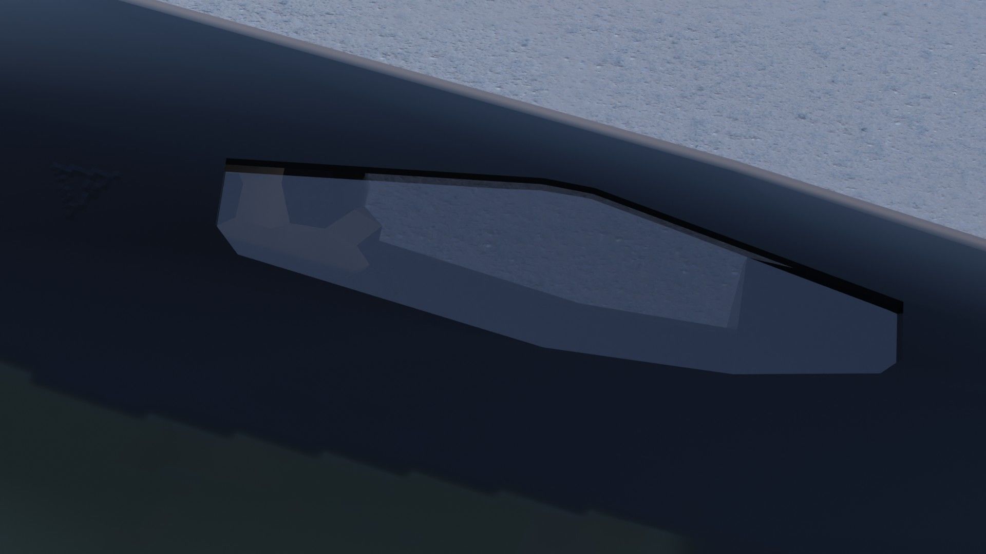 Lockheed SR-72 Darkstar Low-poly 3D model_14