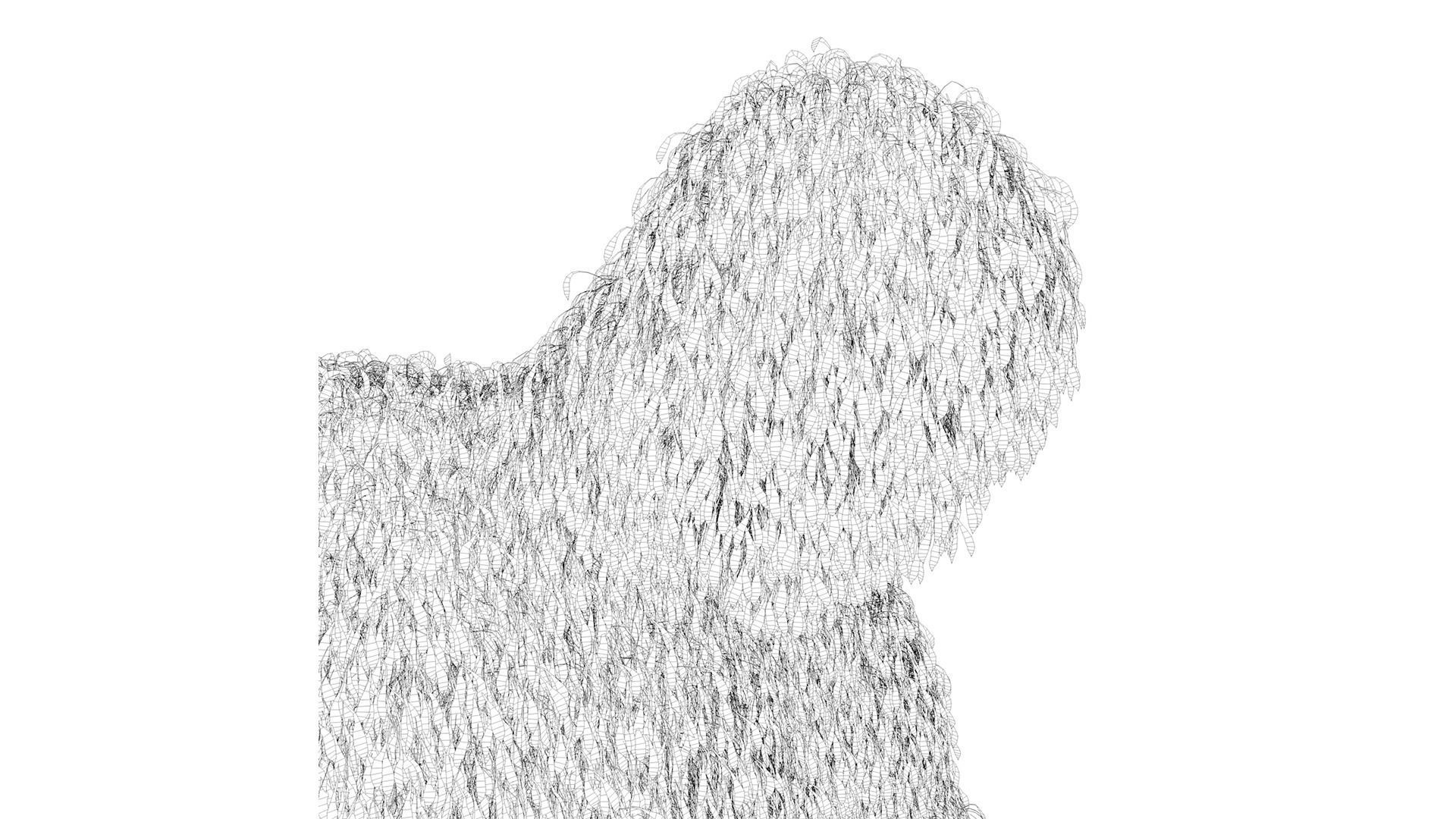 Human Topiary Garden Sculptures 3D model_7