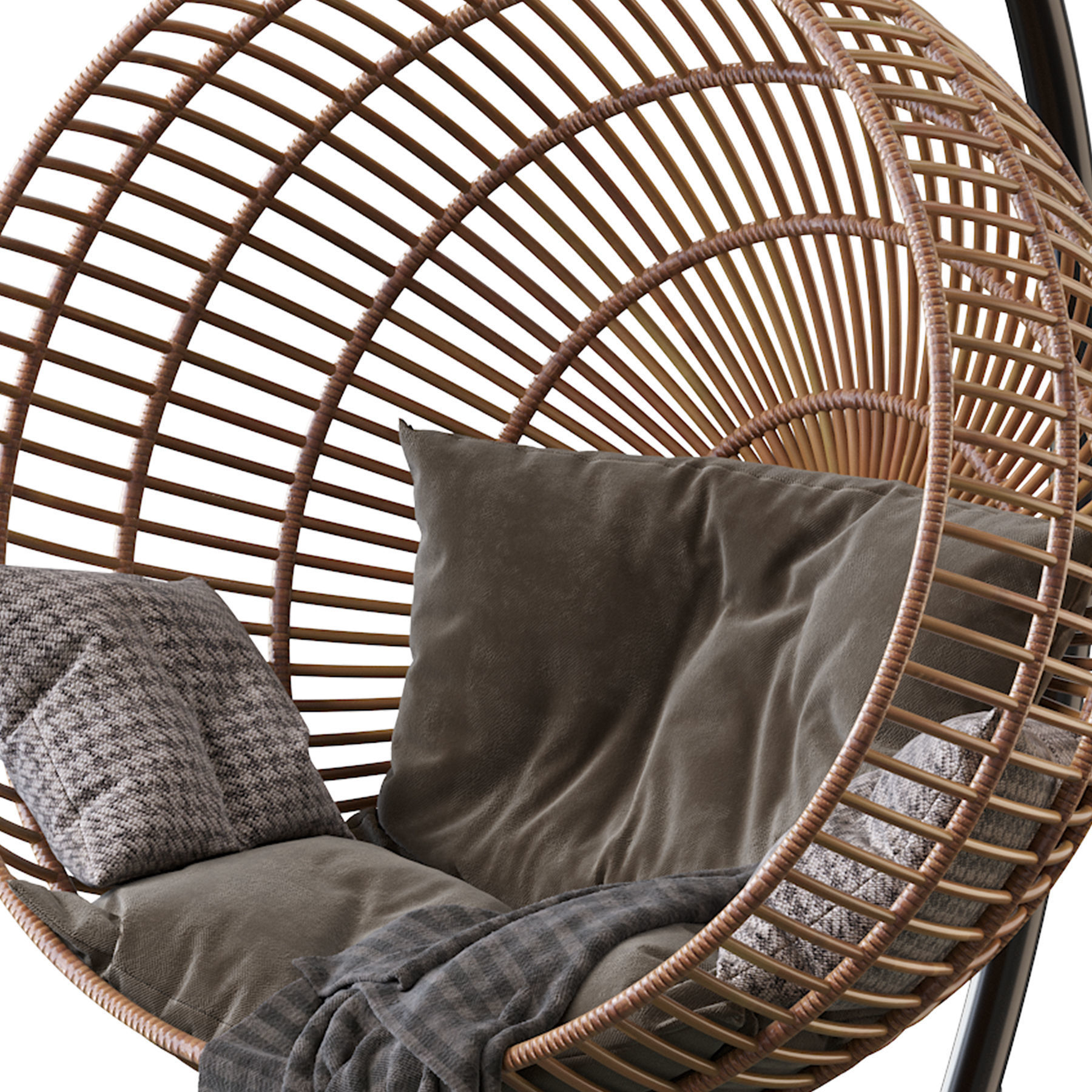 Armchair Suspendre Bosseda 3D model_10