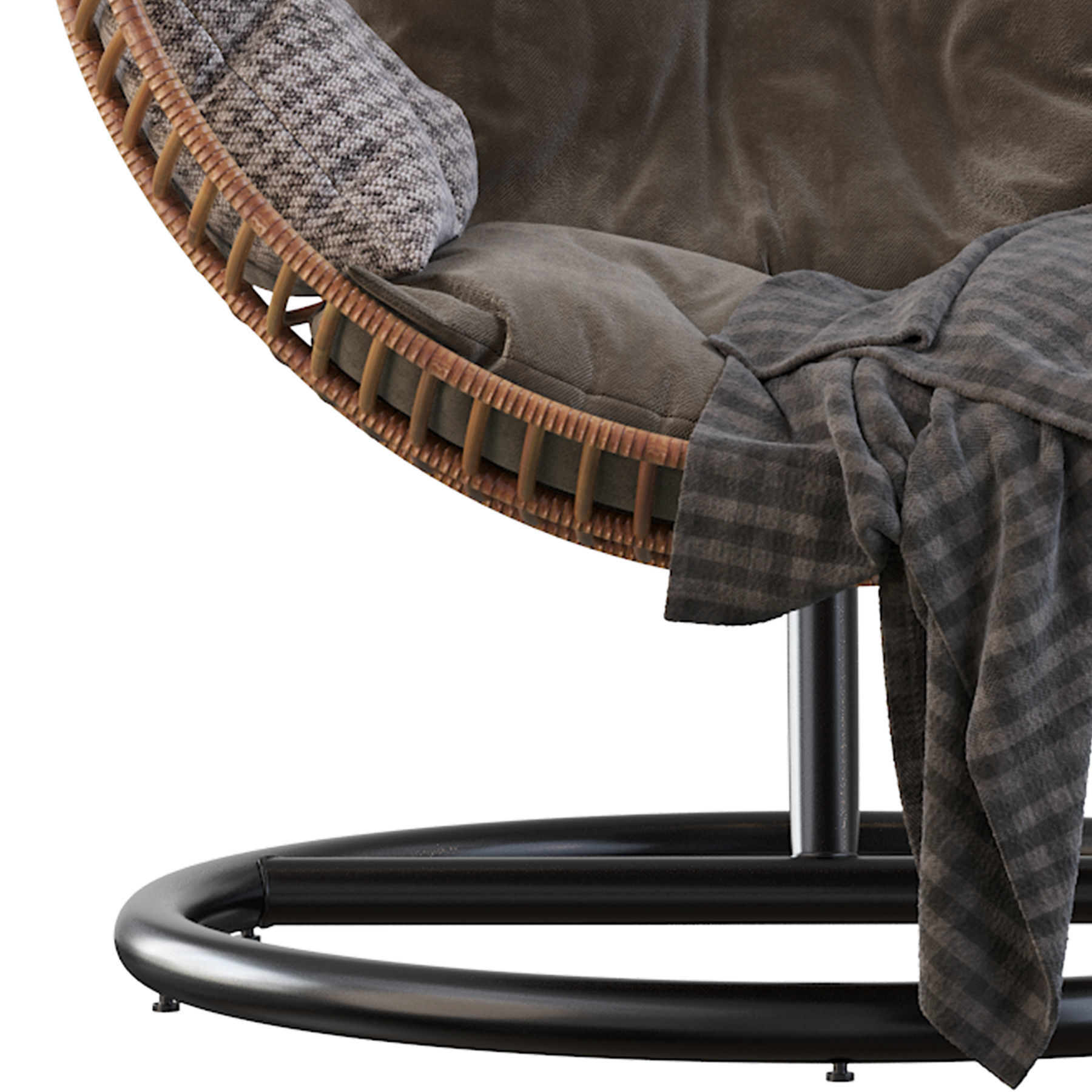 Armchair Suspendre Bosseda 3D model_21