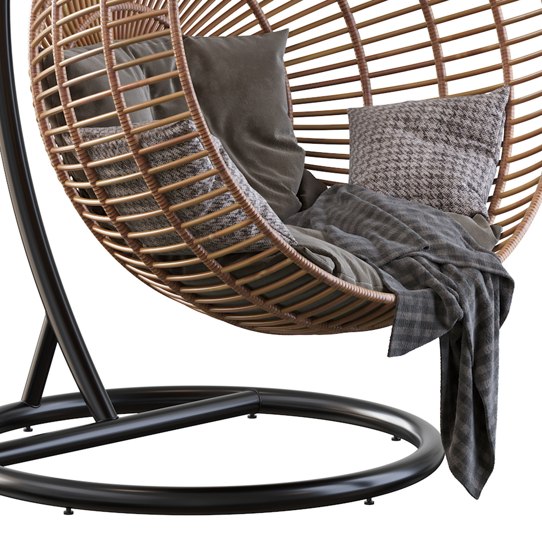 Armchair Suspendre Bosseda 3D model_7