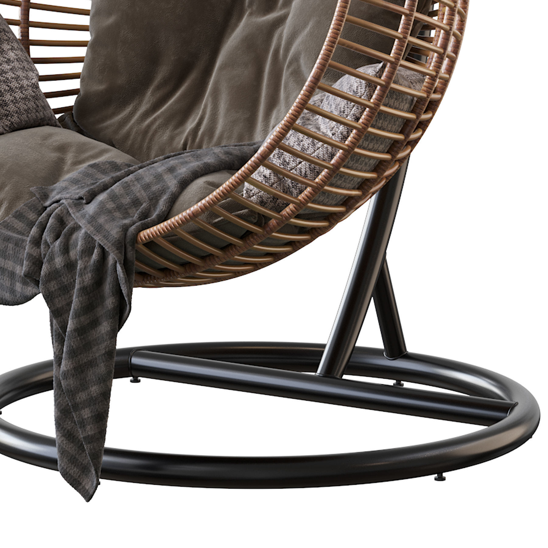 Armchair Suspendre Bosseda 3D model_12