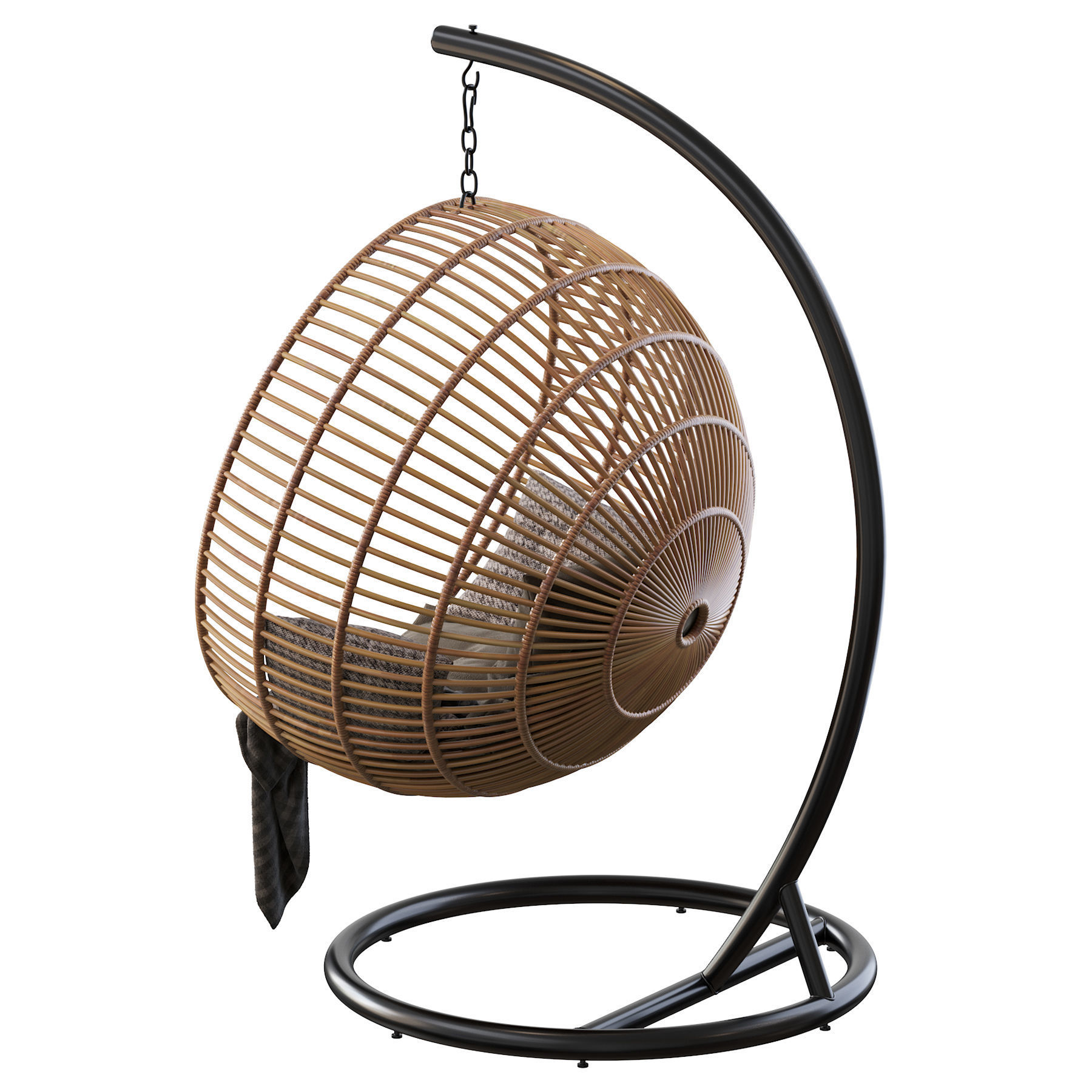 Armchair Suspendre Bosseda 3D model_3