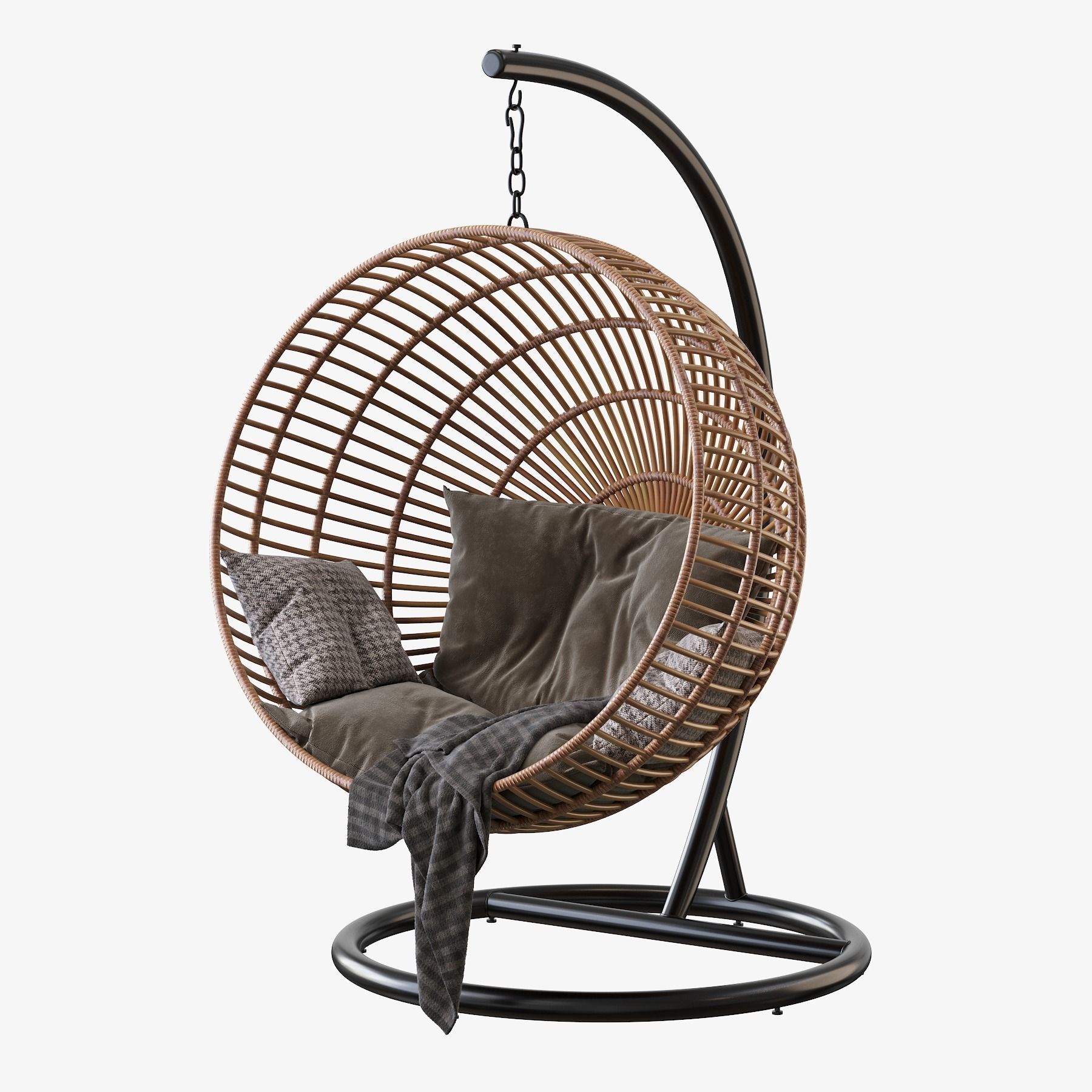 Armchair Suspendre Bosseda 3D model_22