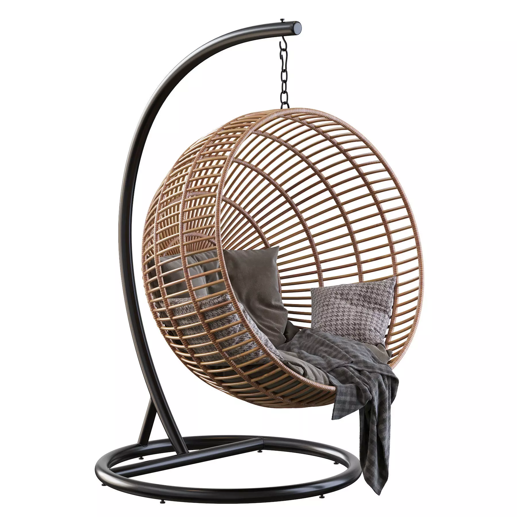 Armchair Suspendre Bosseda 3D model_0