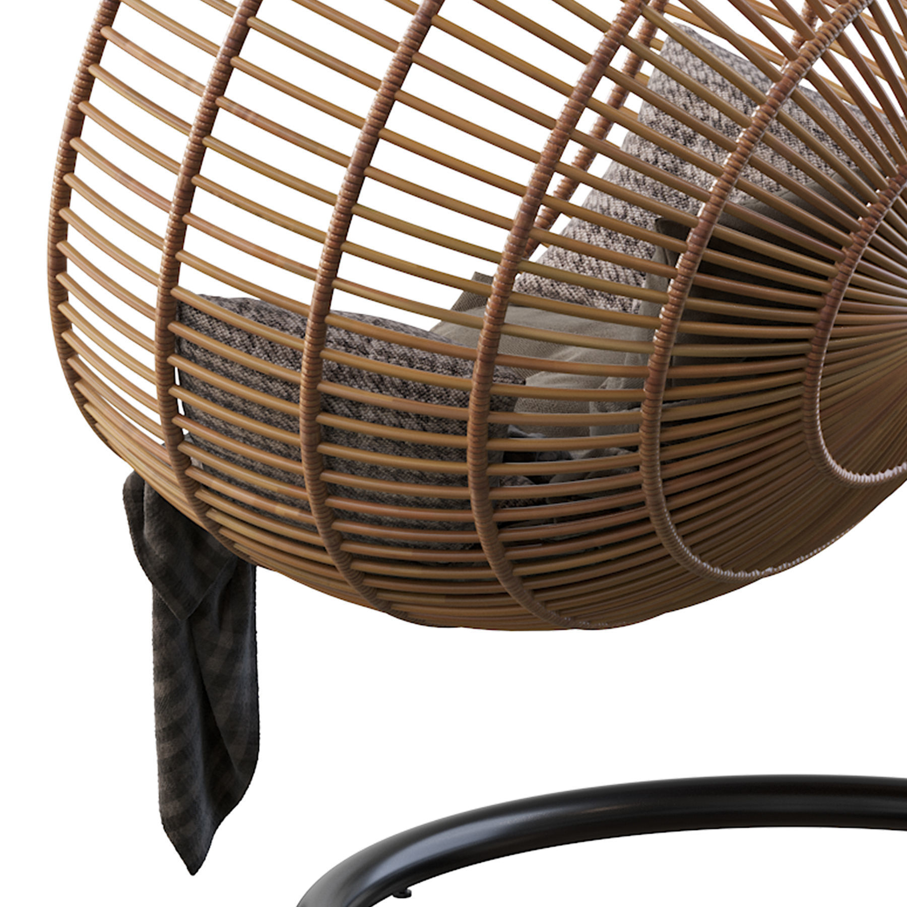 Armchair Suspendre Bosseda 3D model_17