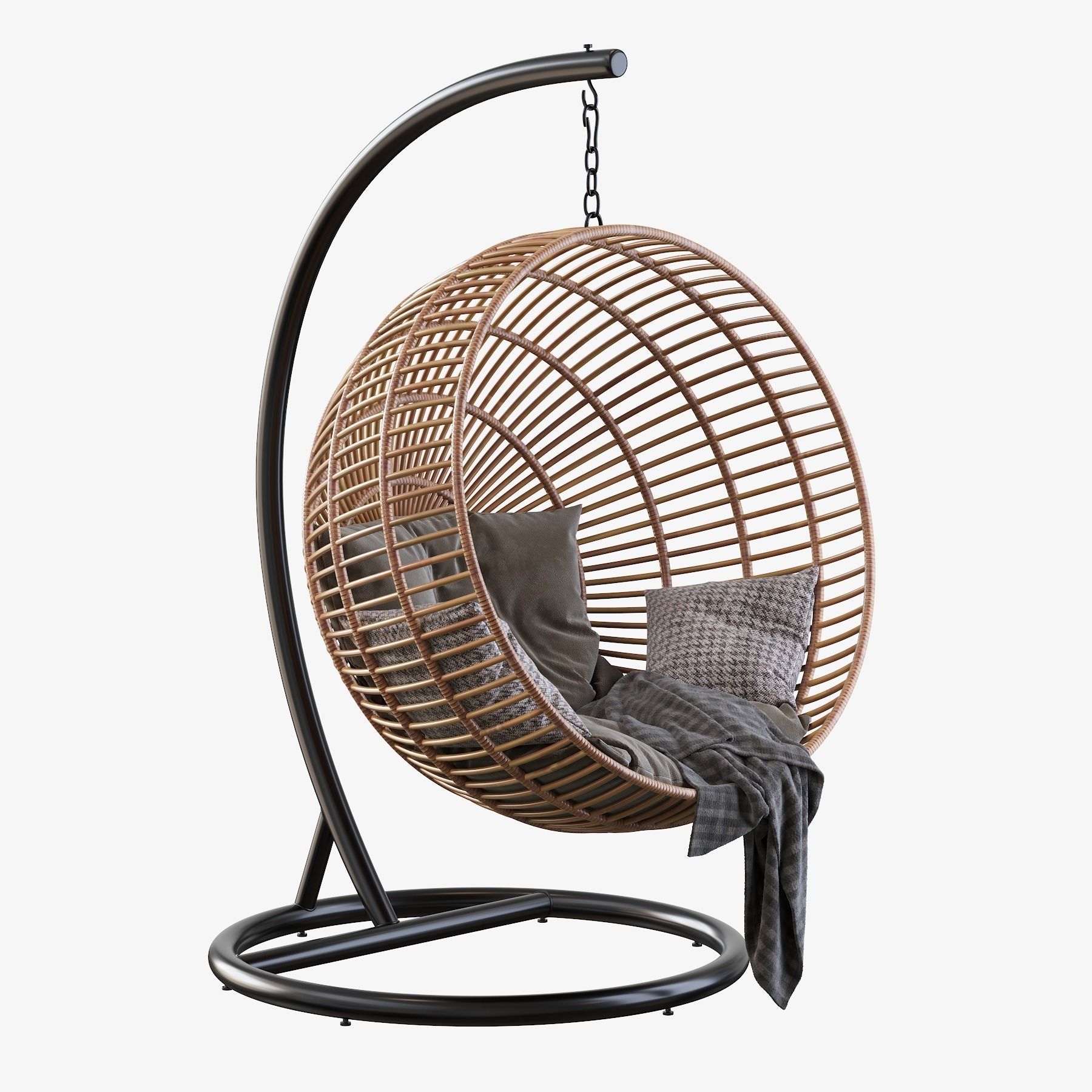 Armchair Suspendre Bosseda 3D model_11