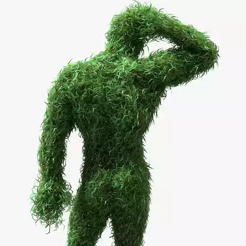 Human Topiary Garden Sculptures