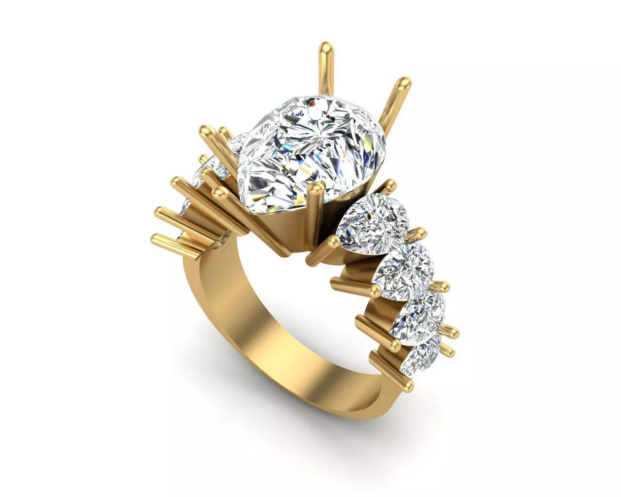 Jewelry ring 235 3D print model