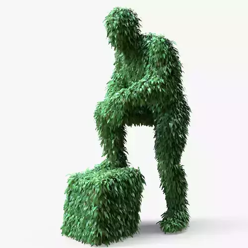 Human Topiary Garden Sculptures 