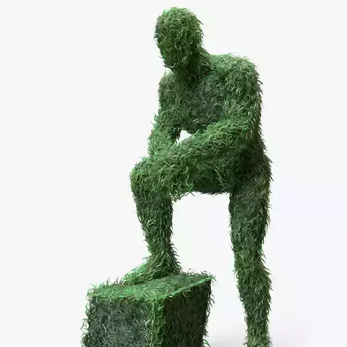 Human Topiary Garden Sculptures