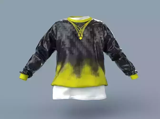 Pullover jacket with eye