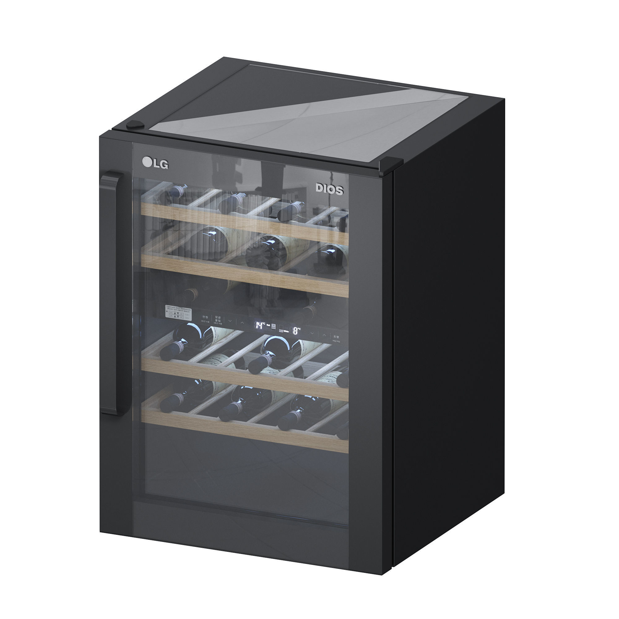 LG Dios Wine cellar 3D model CGTrader