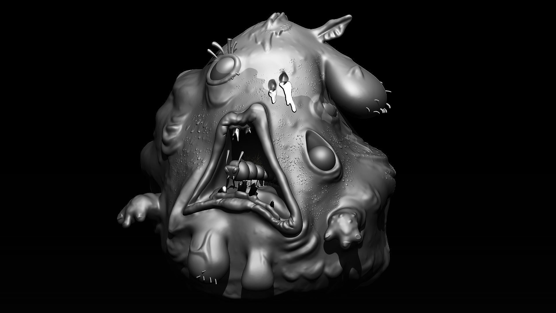 Creepy Creatures 3D model_15