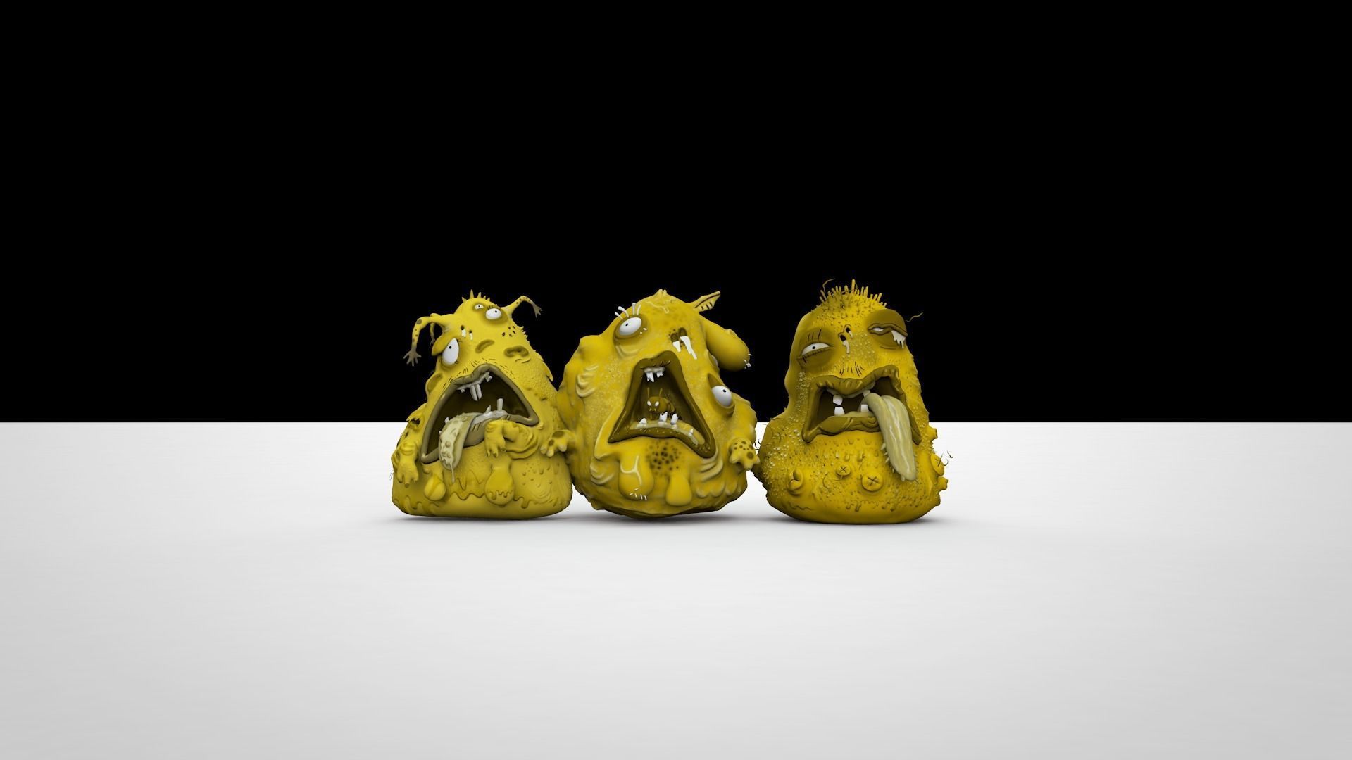 Creepy Creatures 3D model_5