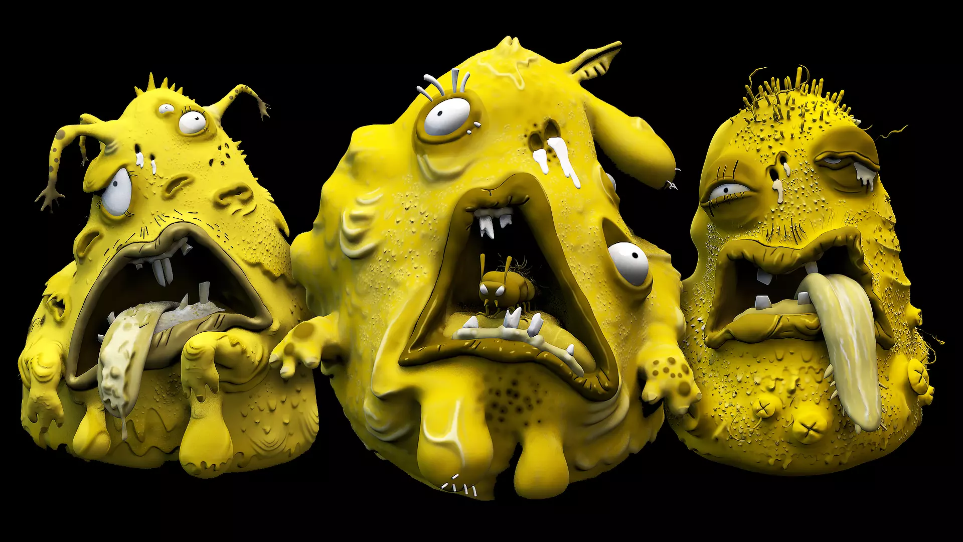 Creepy Creatures 3D model_0