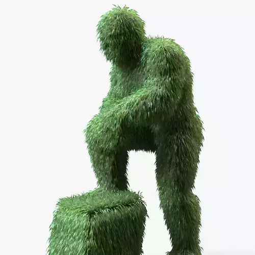 Human Topiary Garden Sculptures 