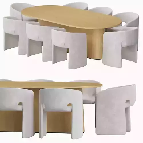 CELESTE and POV table 3D model