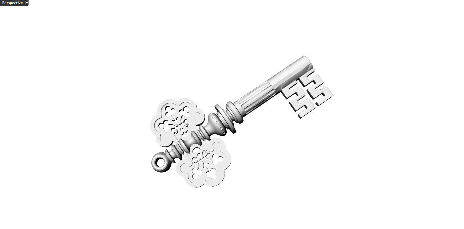 key 4 stainless steel ball valve 3D print model_3