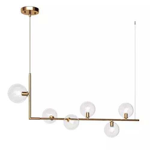 Design 6 Light Kitchen Island Pendant