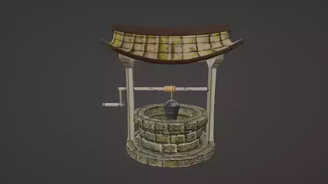 Stylized Water Well 