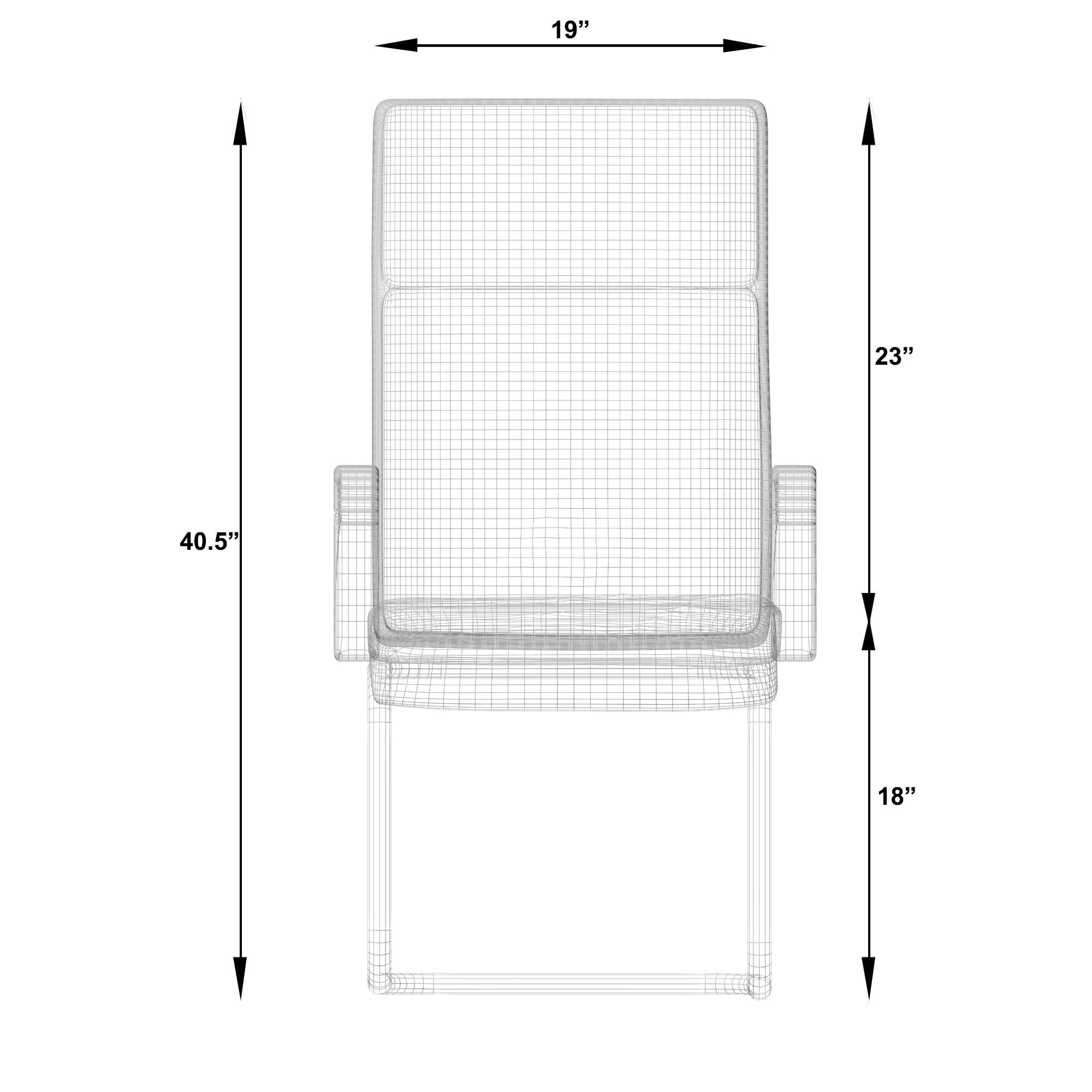 Office Chair 3D model_3