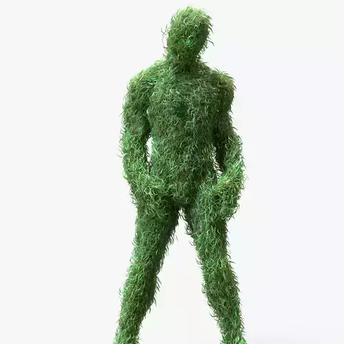 Human Topiary Garden Sculptures