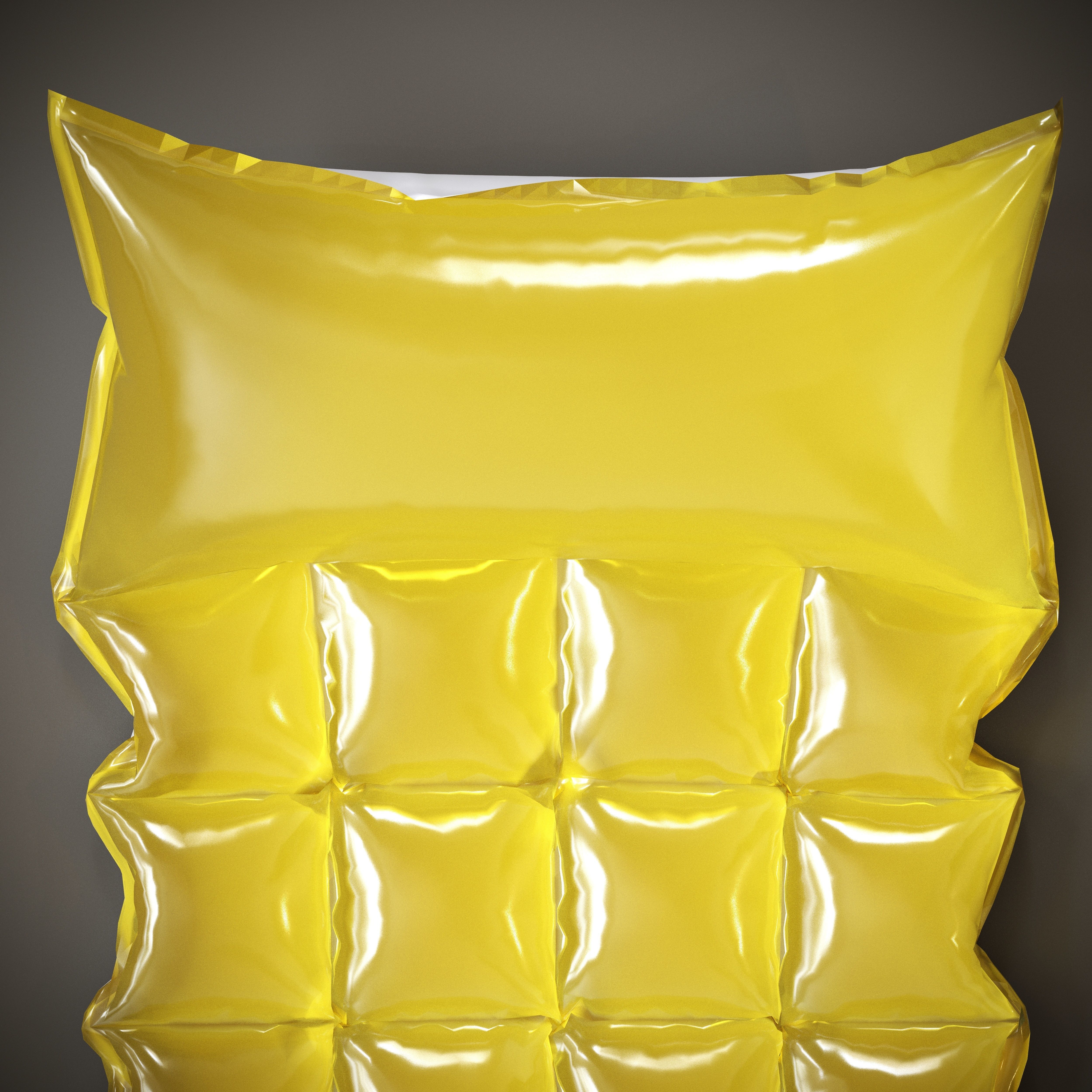 3 Mattress Models Low-poly 3D model_30