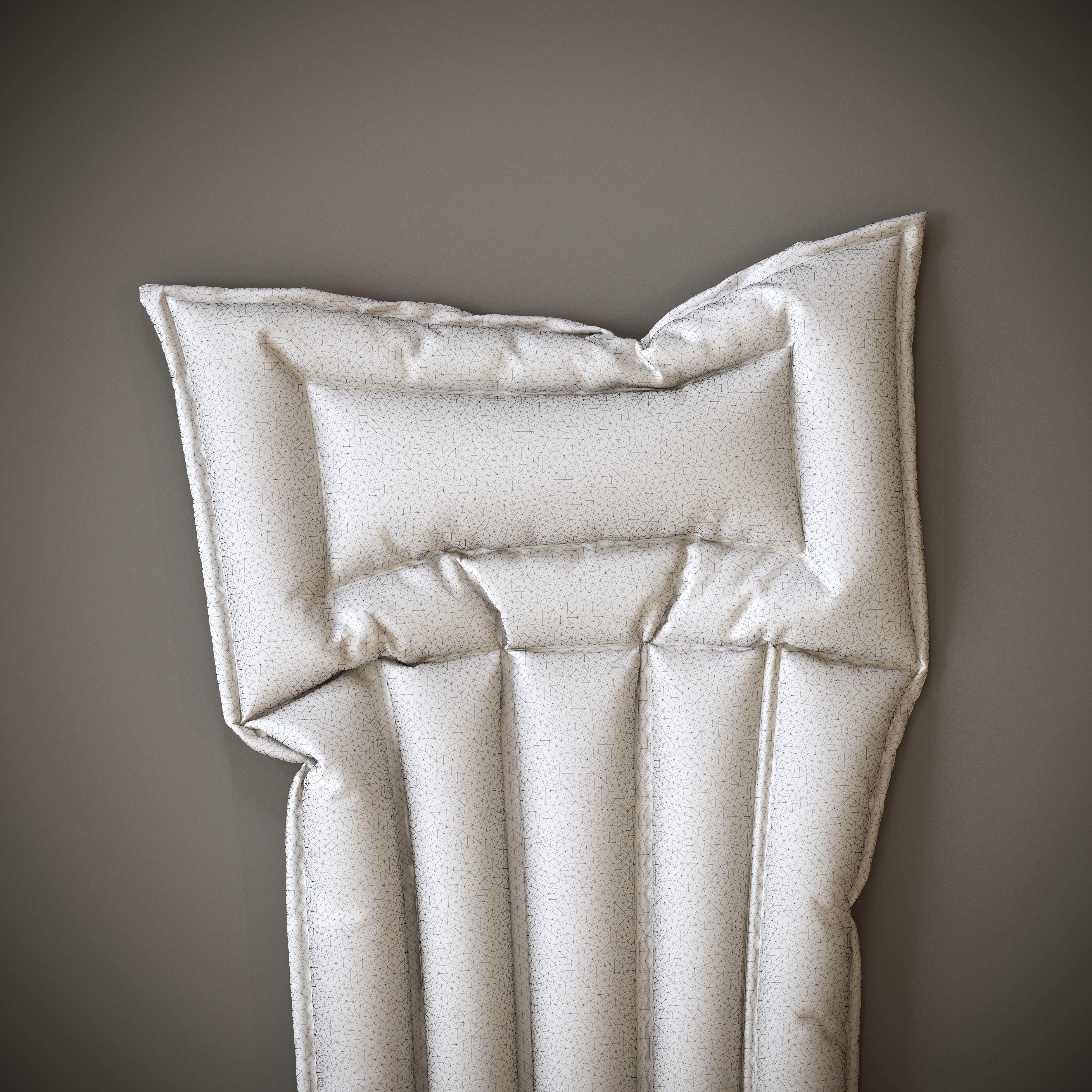 3 Mattress Models Low-poly 3D model_6