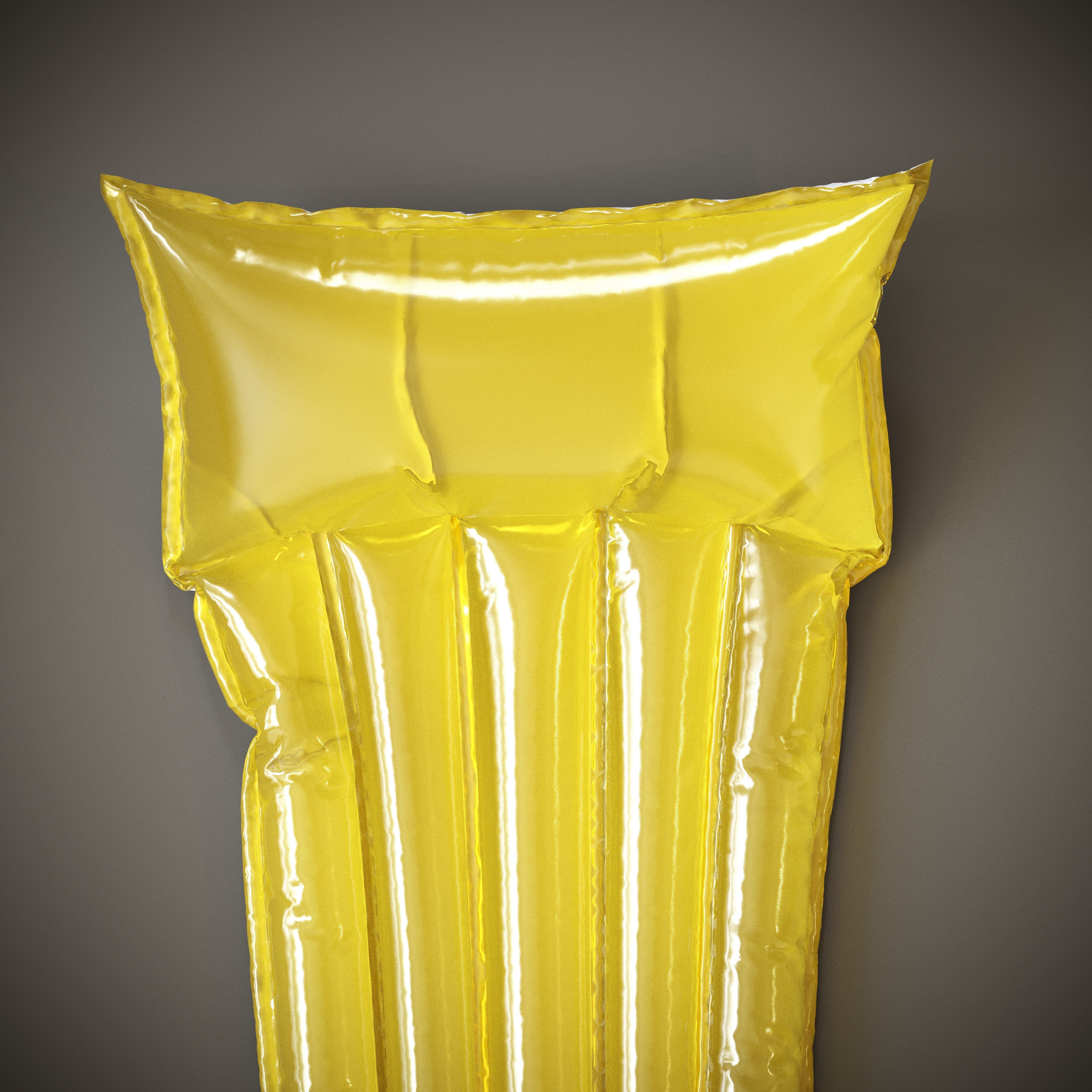 3 Mattress Models Low-poly 3D model_17