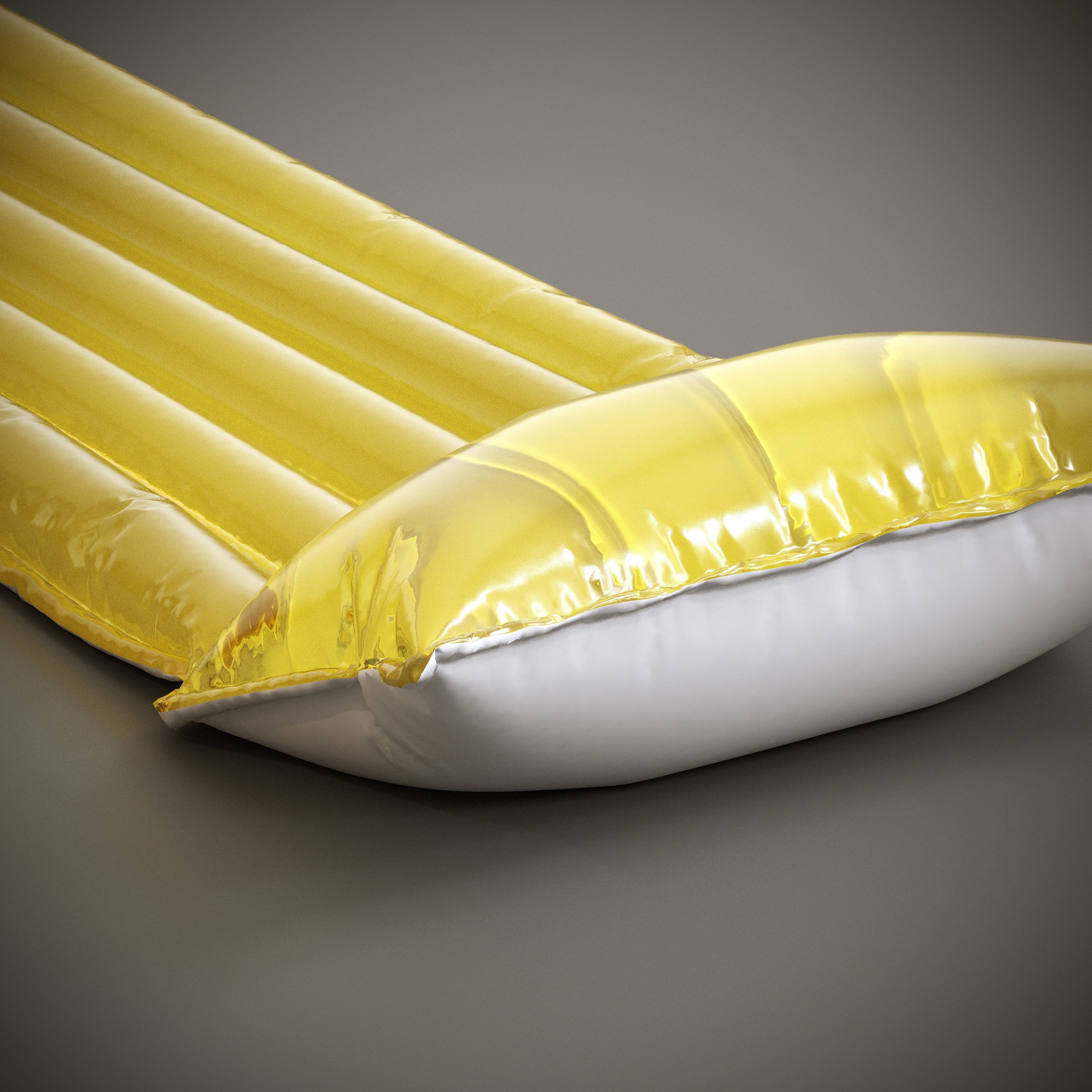 3 Mattress Models Low-poly 3D model_20