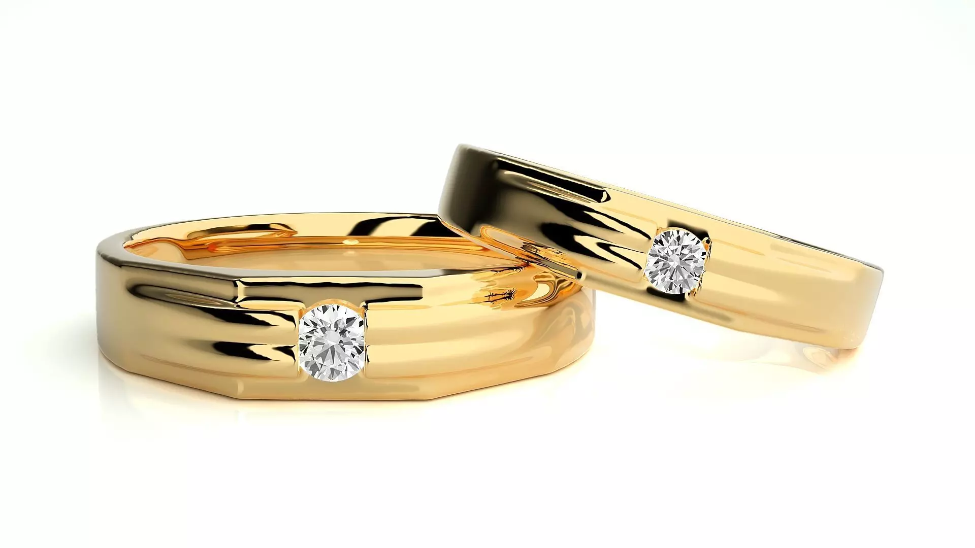 Wedding Band - 2034 3D print model_0