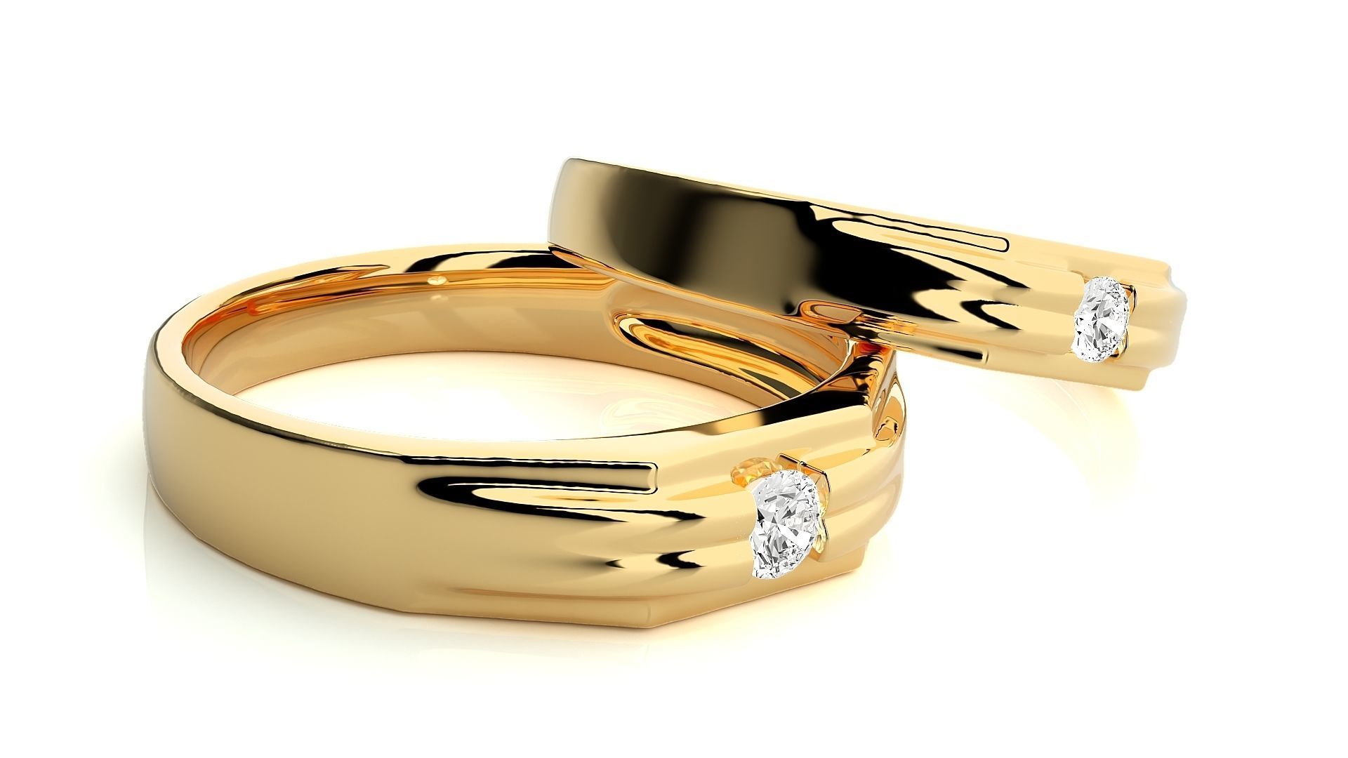 Wedding Band - 2034 3D print model_10