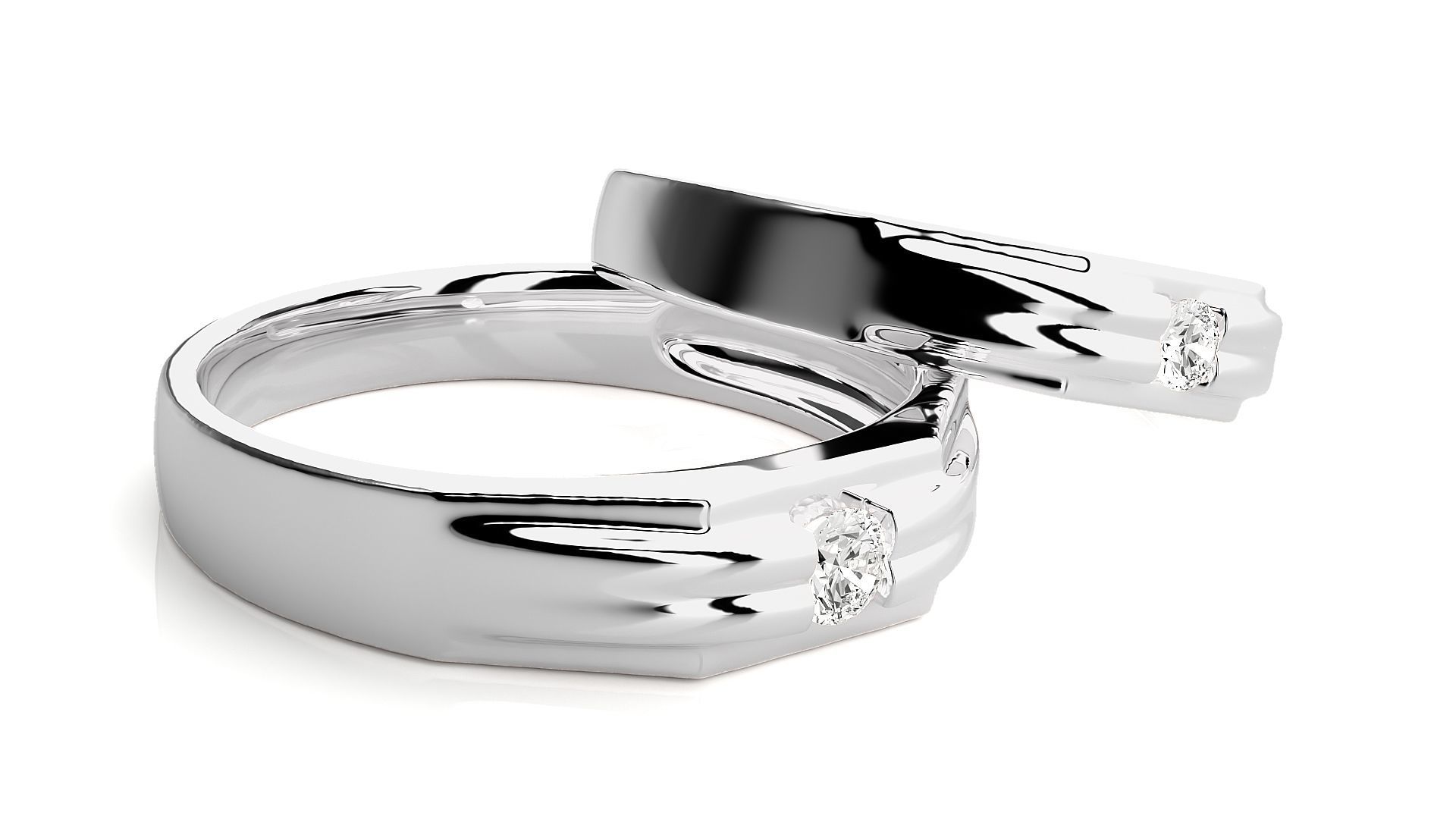 Wedding Band - 2034 3D print model_7