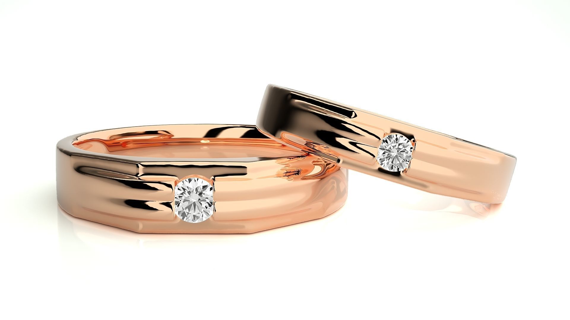 Wedding Band - 2034 3D print model_1