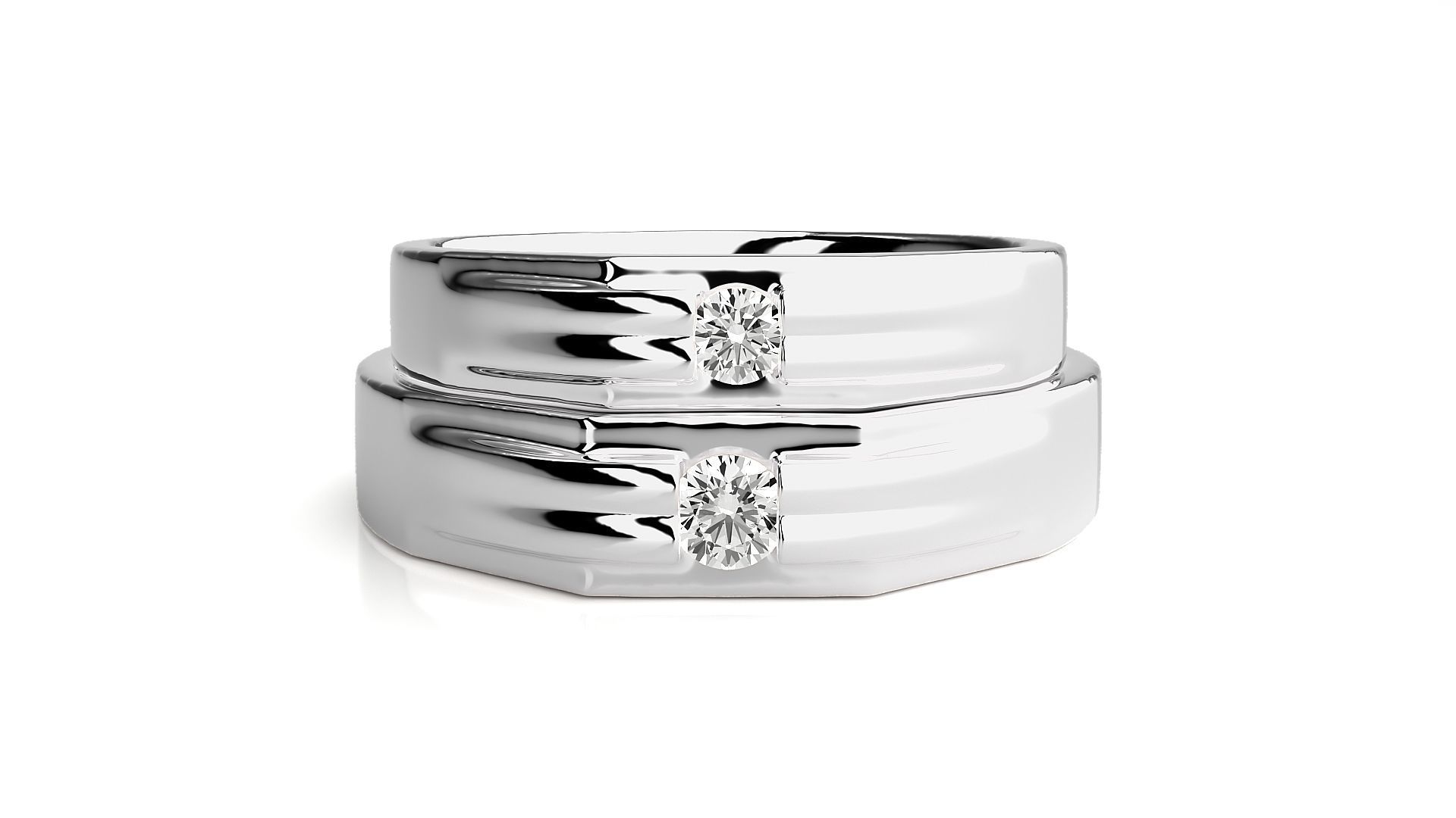 Wedding Band - 2034 3D print model_8