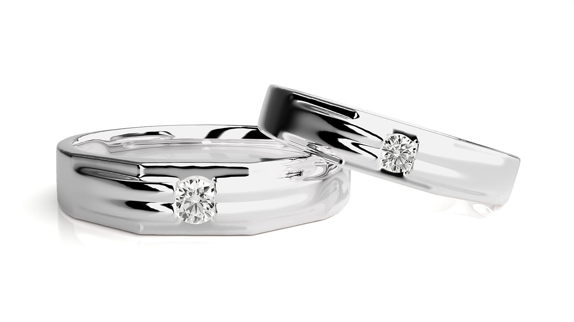 Wedding Band - 2034 3D print model_6