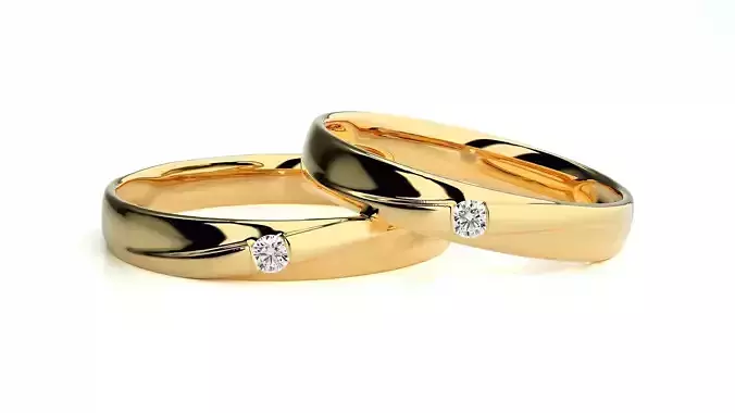 Wedding Band - 614 186N