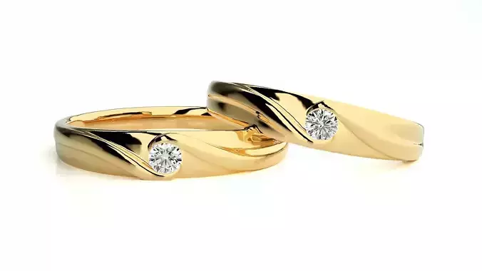 Wedding Band - 614 169N